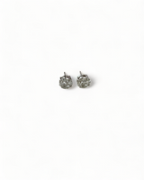 White Gold Diamond Earrings