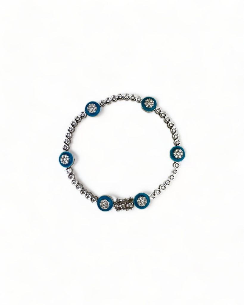 White Gold Bracelet with Diamonds