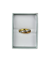 Buckley London Trinity Rings in Steel