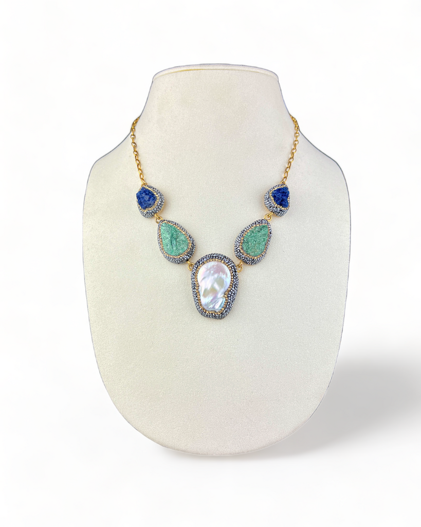 Pearl & Amethyst Necklace