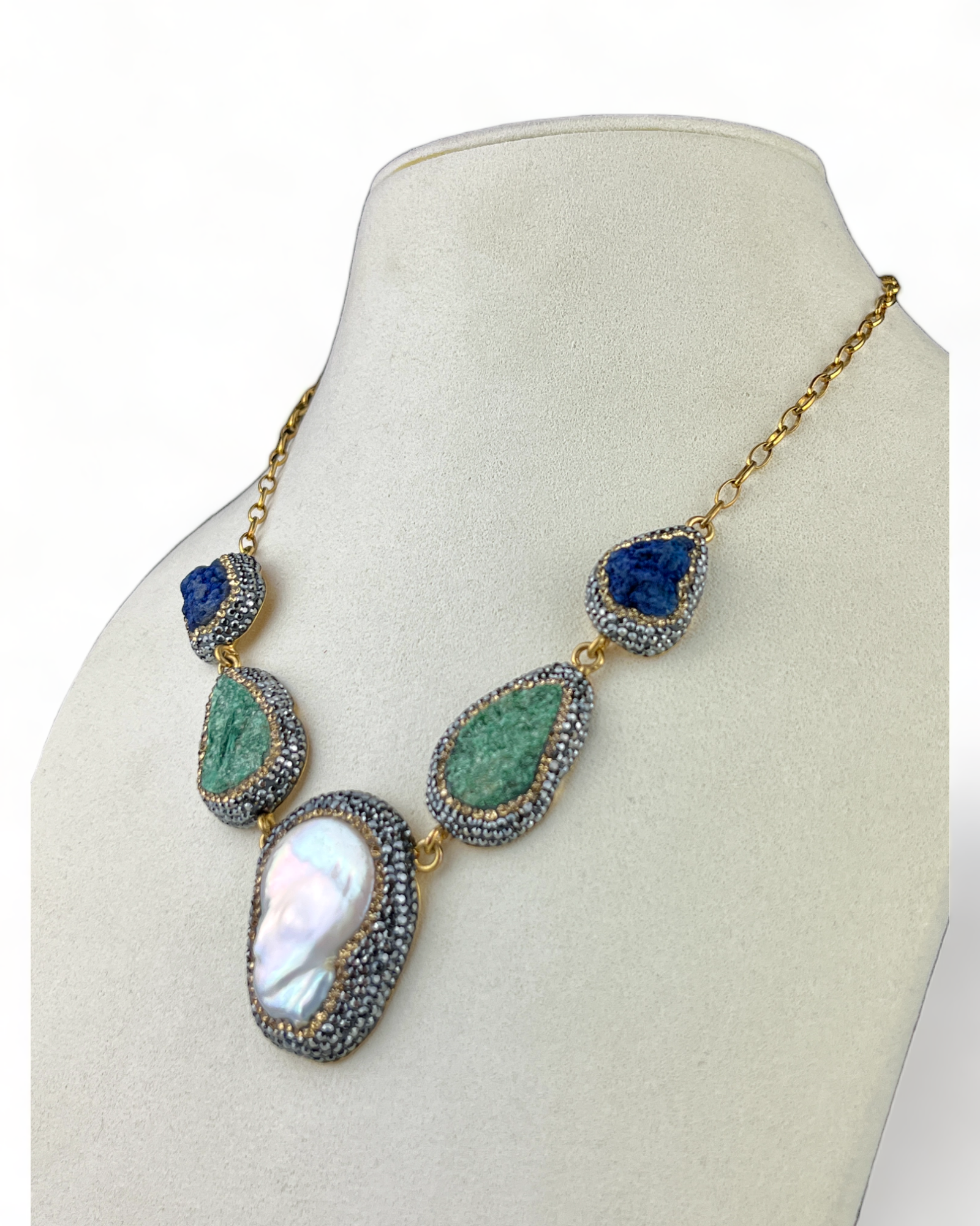 Pearl & Amethyst Necklace