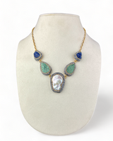 Pearl & Amethyst Necklace