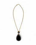 Golden Necklace with Pendant