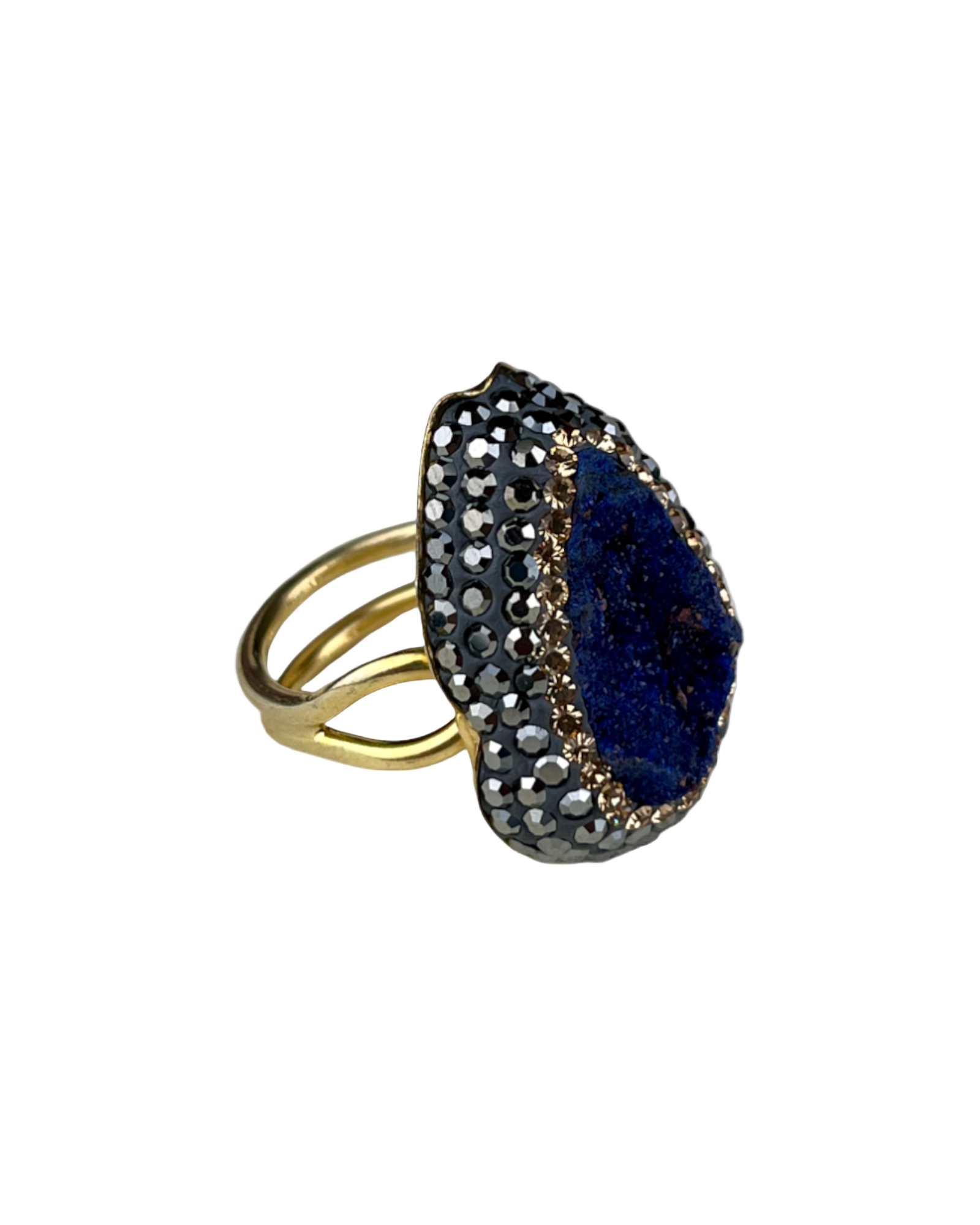 Silver Ring with Stones