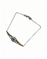 Eyes White Gold Bracelet