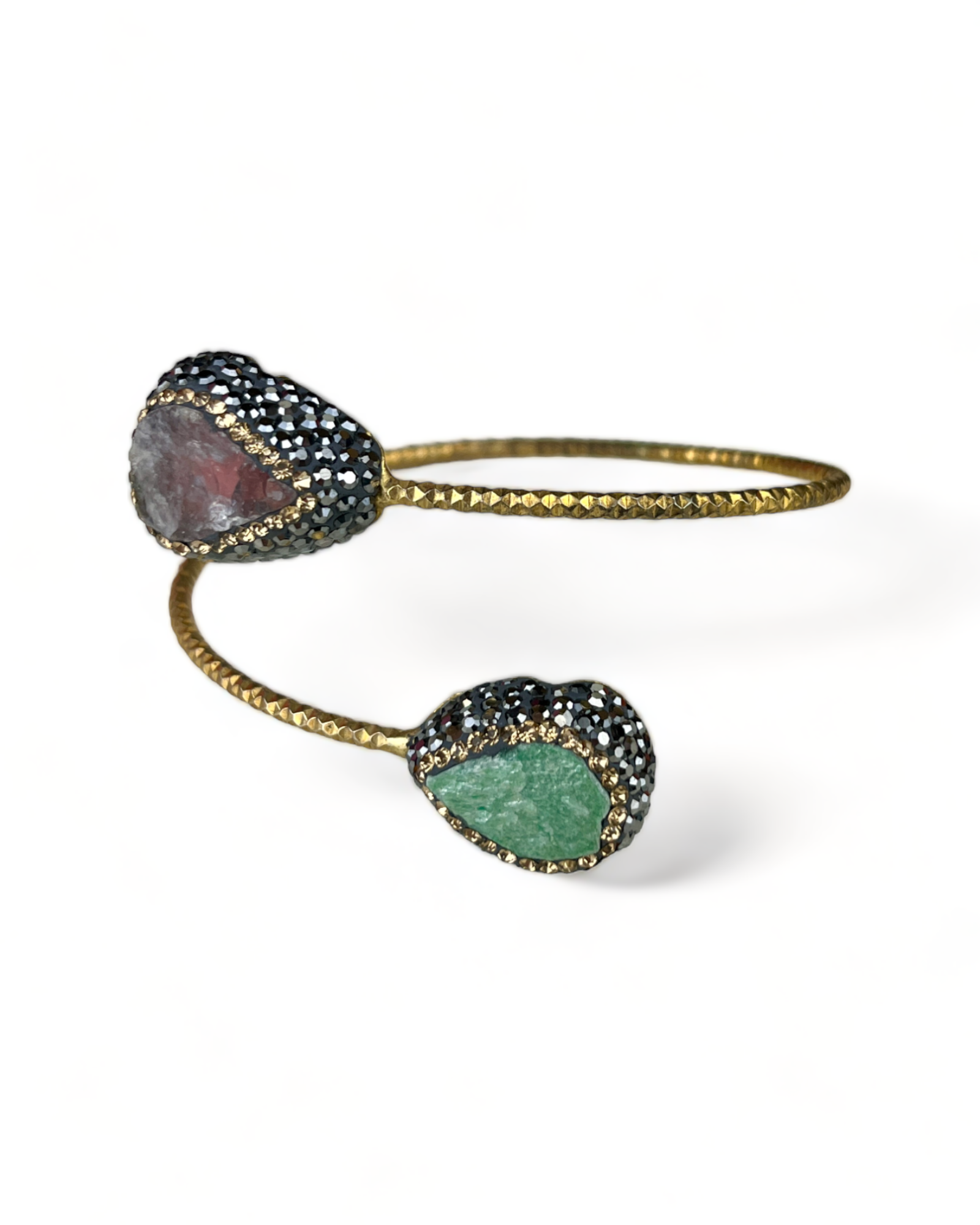 Golden Bracelet with Stones