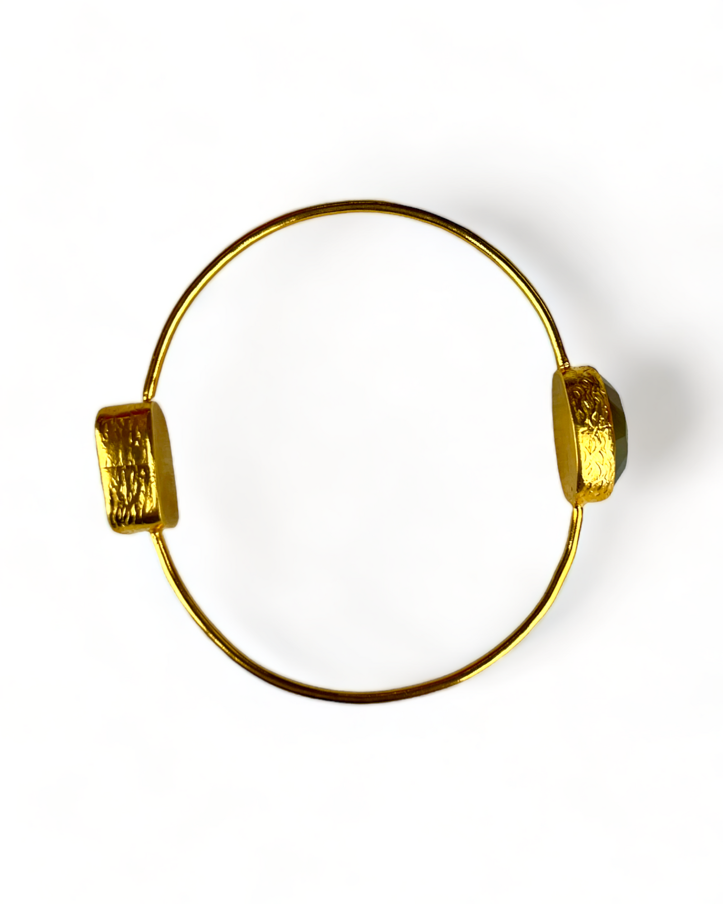Golden Bracelets with stones