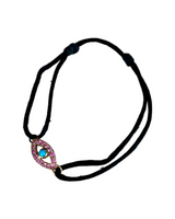 Eye Bracelet with Pink Sapphires