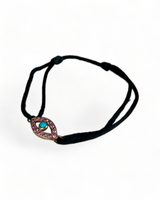 Eye Bracelet with Pink Sapphires