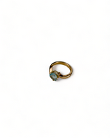 Gold Ring with Topaz