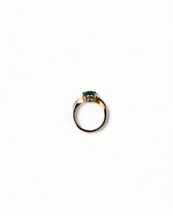 Gold Ring with Topaz
