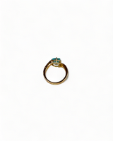Gold Ring with Topaz
