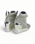 Giuseppe Zanotti Hi-Top Crystal Embellished Studded Sneakers