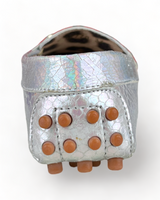 Roberto Cavalli Silver Loafers