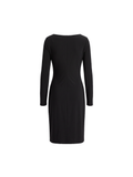 Ralph Lauren Black Long-Sleeve Sheath Dress