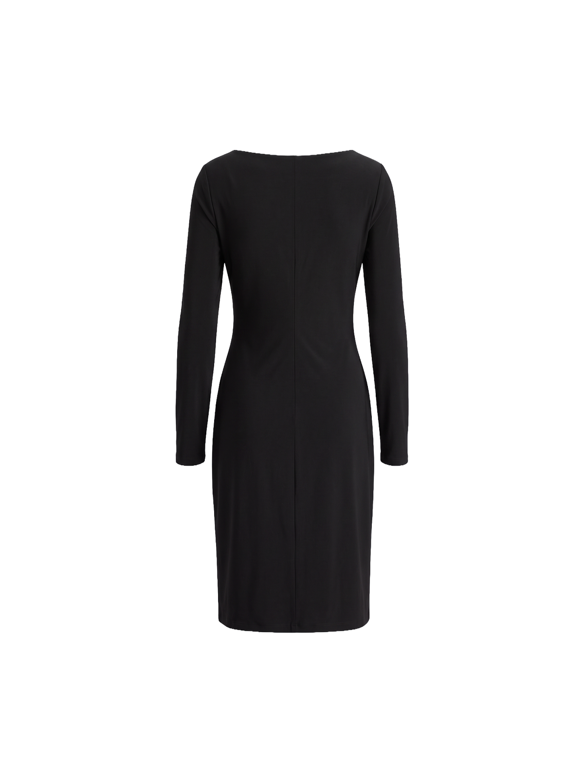 Ralph Lauren Black Long-Sleeve Sheath Dress