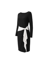 Ralph Lauren Black Long-Sleeve Sheath Dress
