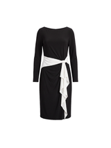 Ralph Lauren Black Long-Sleeve Sheath Dress