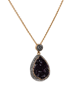Golden Necklace with Pendant