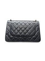 Chanel Jumbo Caviar Double Flap Black Leather Bag