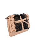Red Valentino Lace-Trimmed Shoulder Bag
