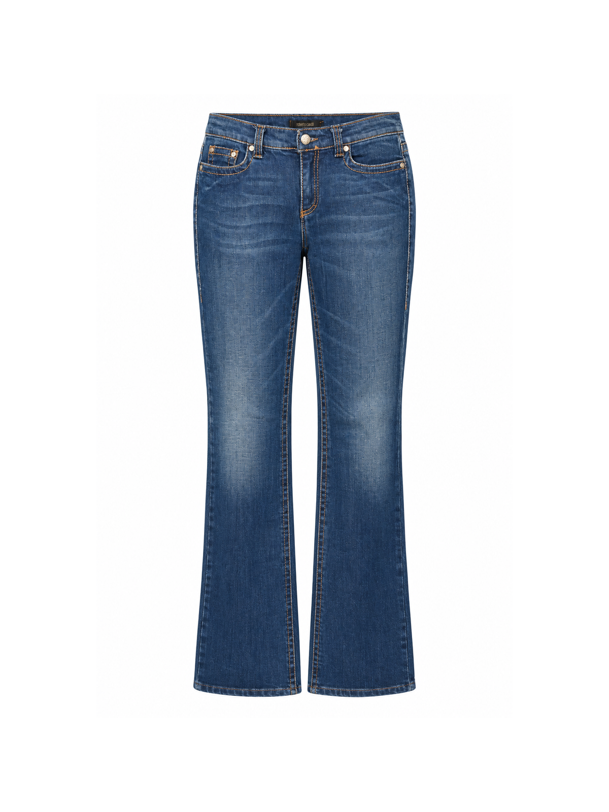 Roberto Cavalli Blue Flared Jeans