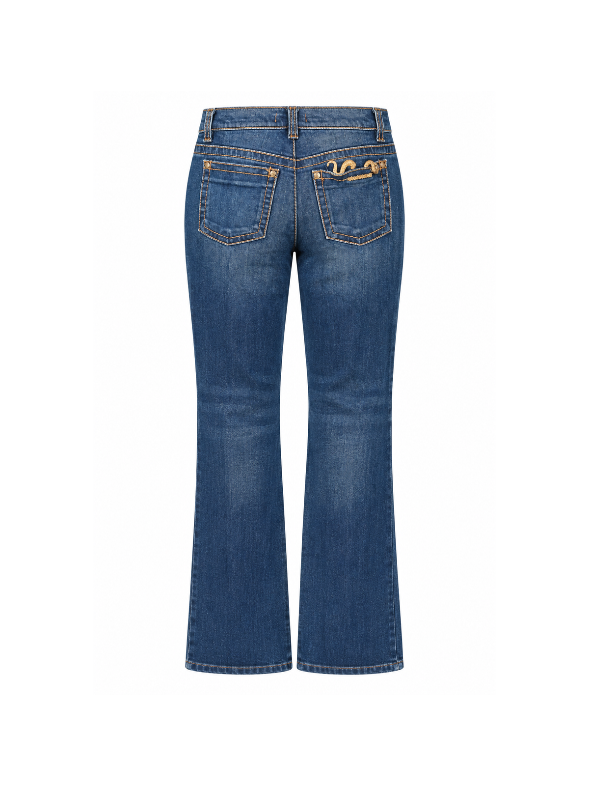 Roberto Cavalli Blue Flared Jeans