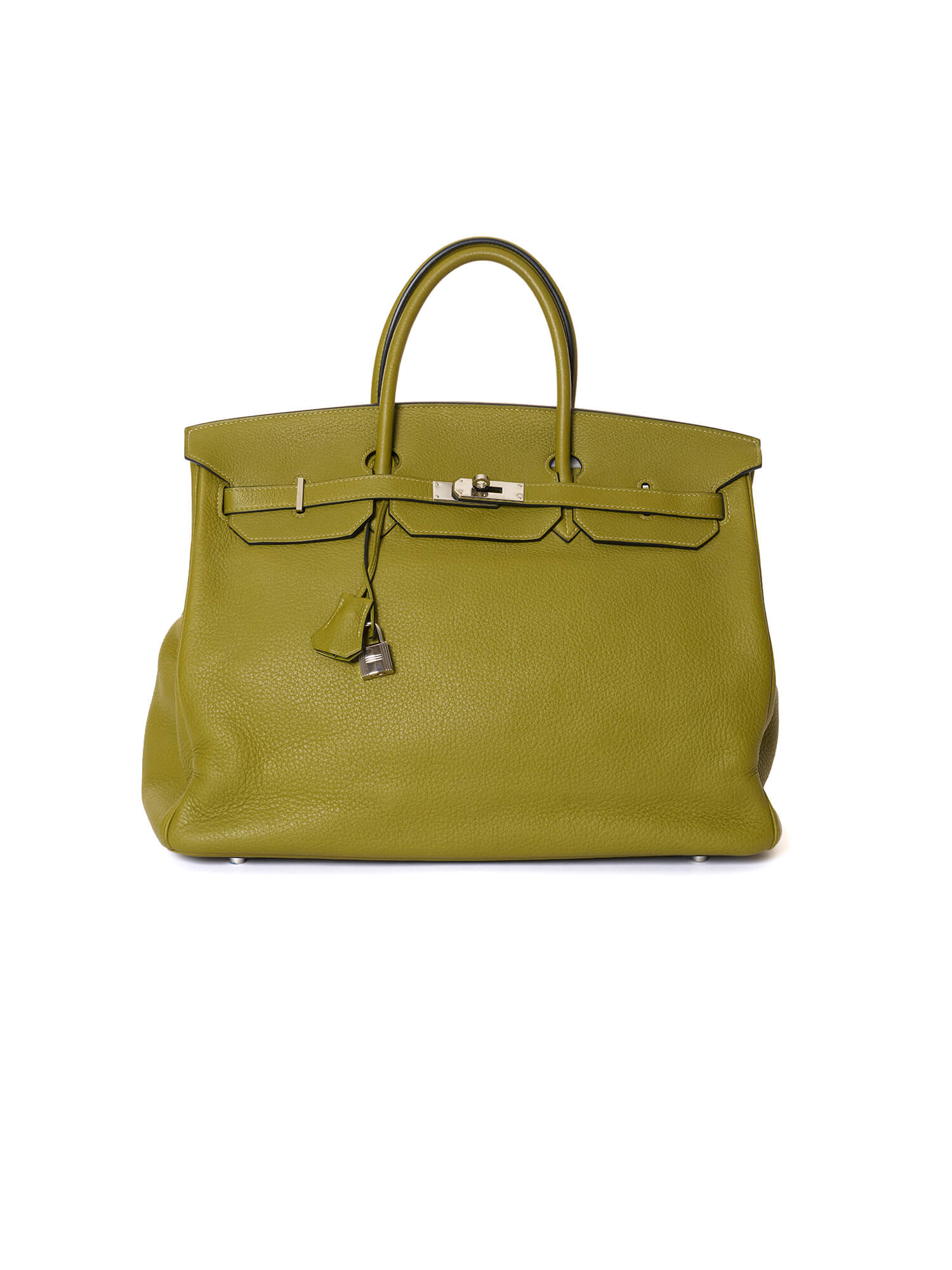 Hermès Birkin 40 in Vert Anis Clemence Leather
