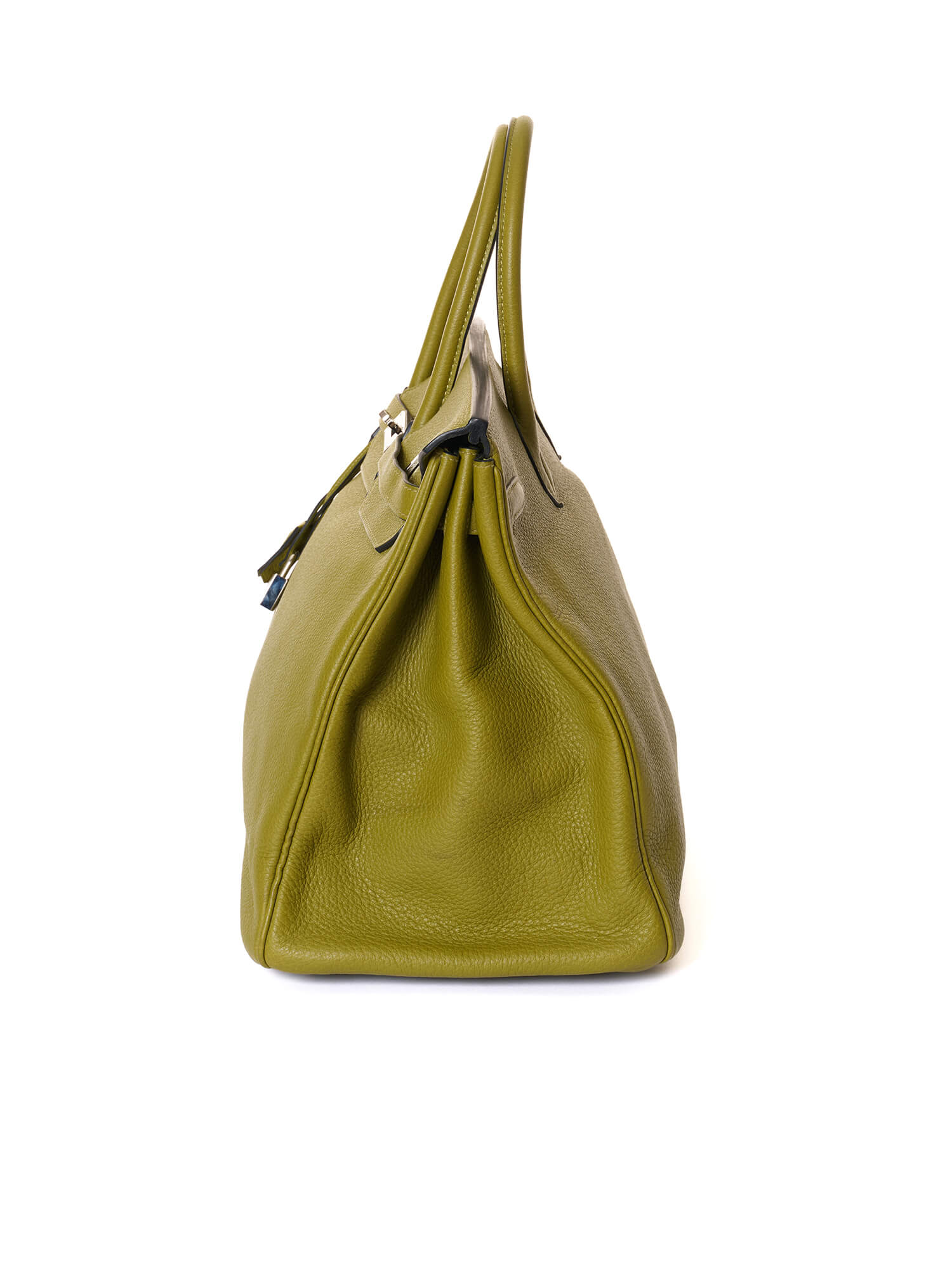 Hermès Birkin 40 in Vert Anis Clemence Leather