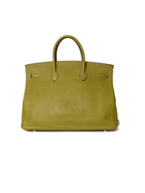 Hermès Birkin 40 in Vert Anis Clemence Leather