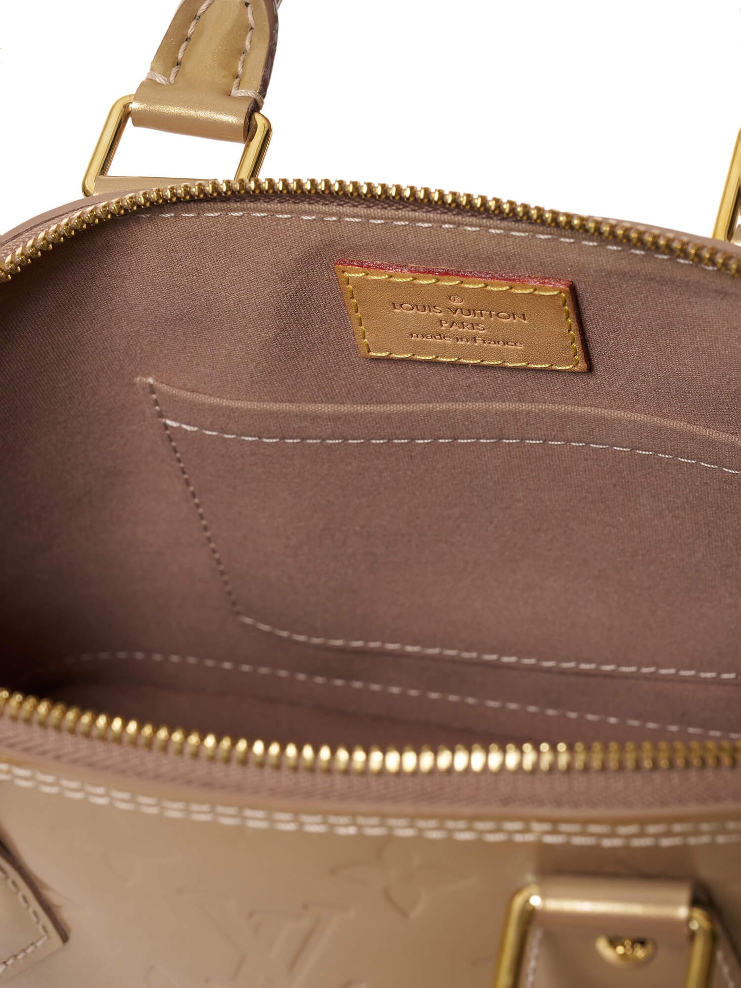 Louis Vuitton Alma BB Monogram Vernis Bag