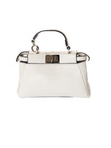 Fendi White Micro Flowerland Peekaboo
