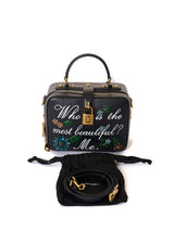 Dolce & Gabbana embellished printed leather shoulder bag