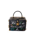 Dolce & Gabbana embellished printed leather shoulder bag