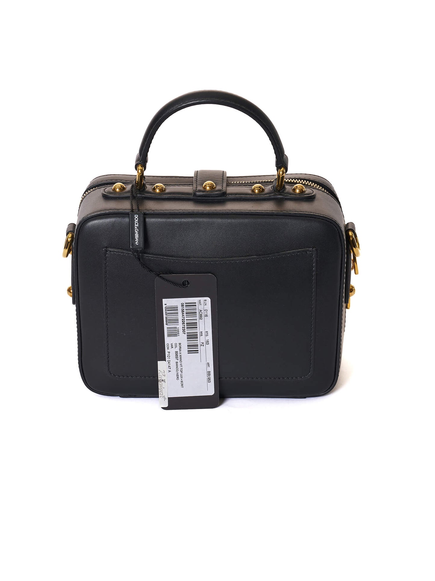 Dolce & Gabbana embellished printed leather shoulder bag