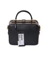Dolce & Gabbana embellished printed leather shoulder bag