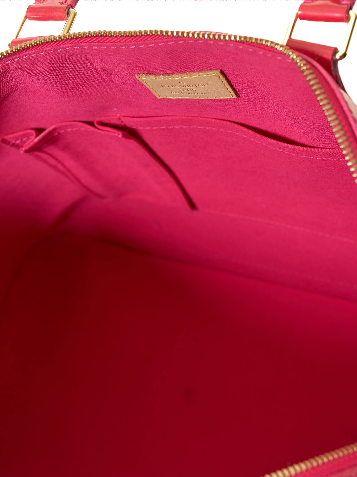 Louis Vuitton Indian Rose Monogram Vernis Alma PM Bag