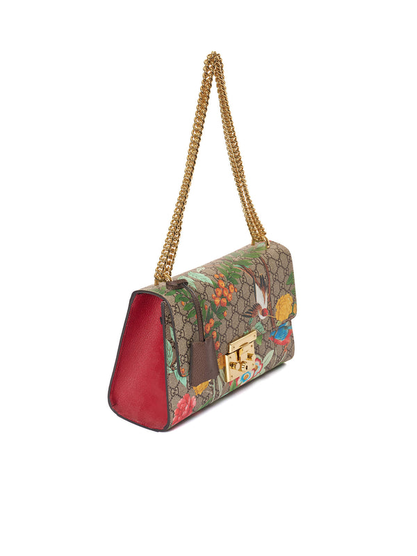 Gucci Padlock Medium Tian GG Supreme Shoulder Bag