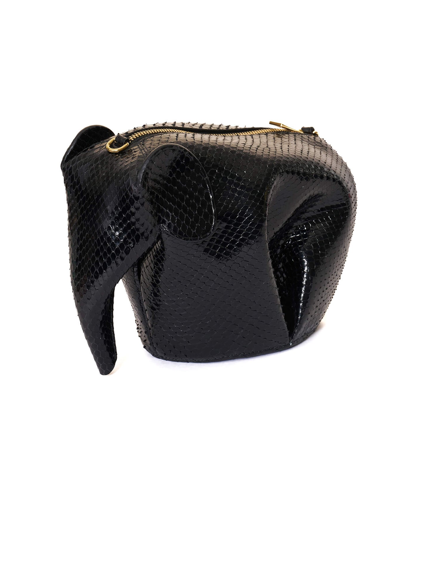 Loewe Elephant Python Mini Bag