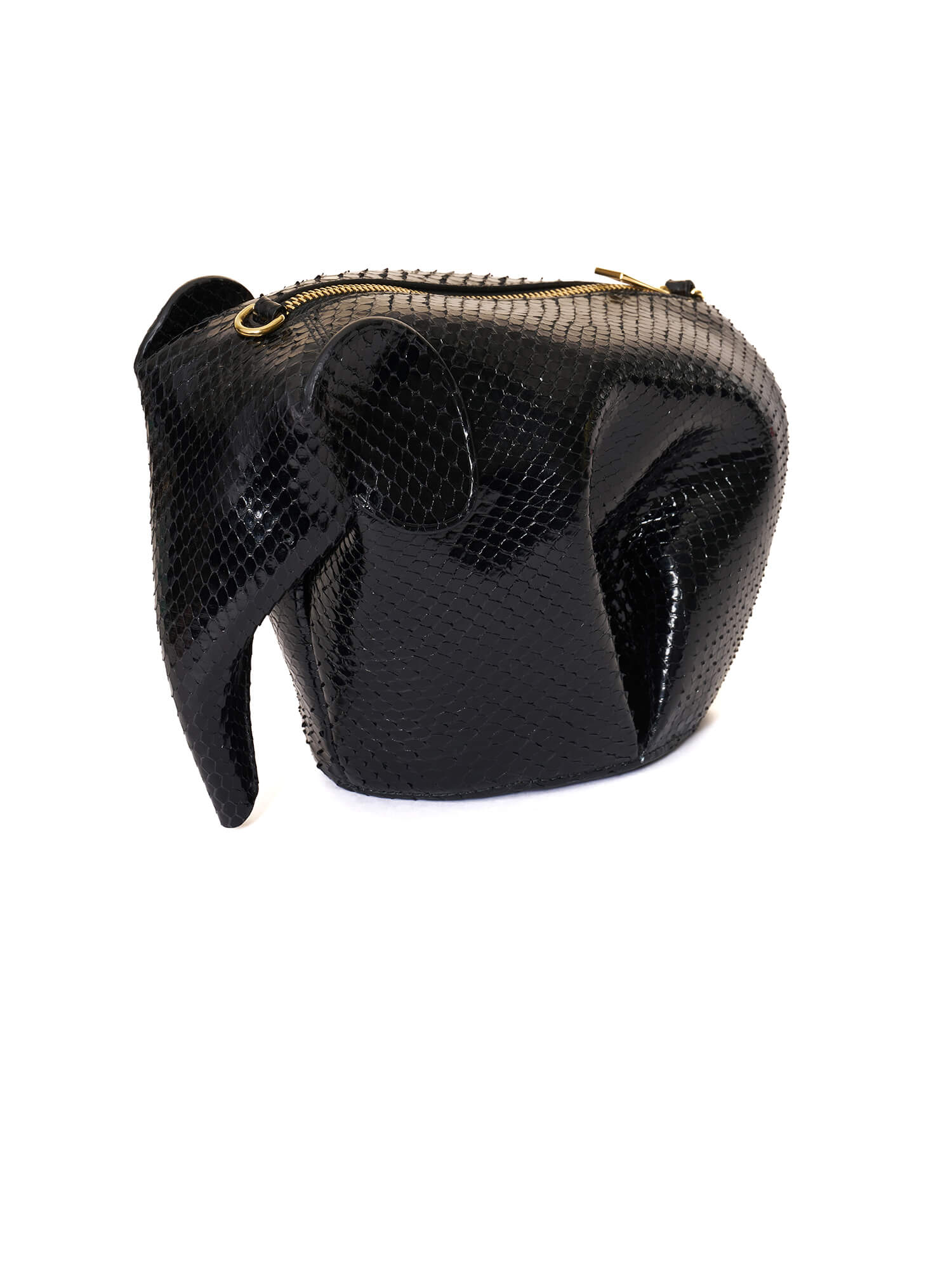 Loewe Elephant Python Mini Bag