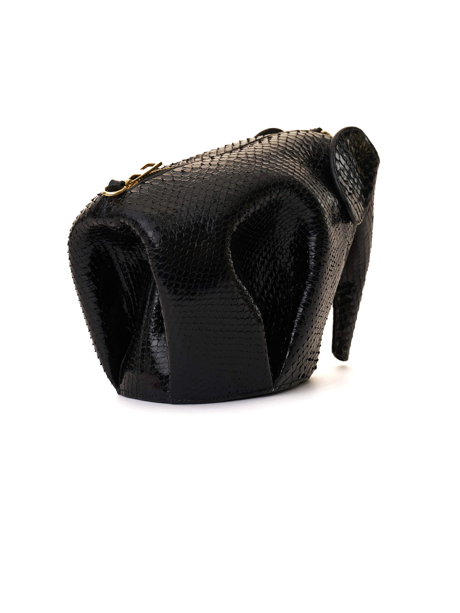 Loewe Elephant Python Mini Bag