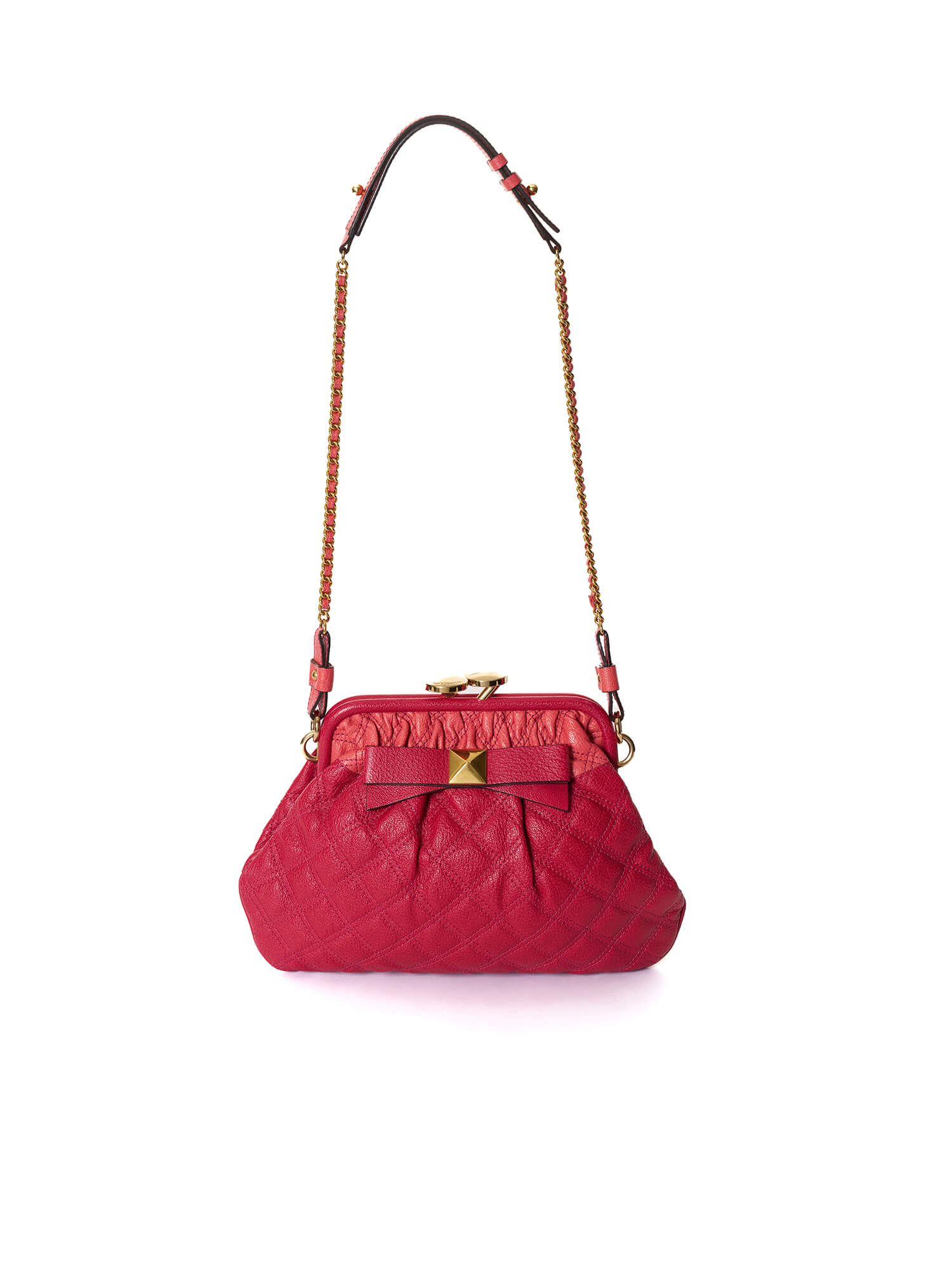 Marc Jacobs Quilted Leather Little Stam Shoulder Bag