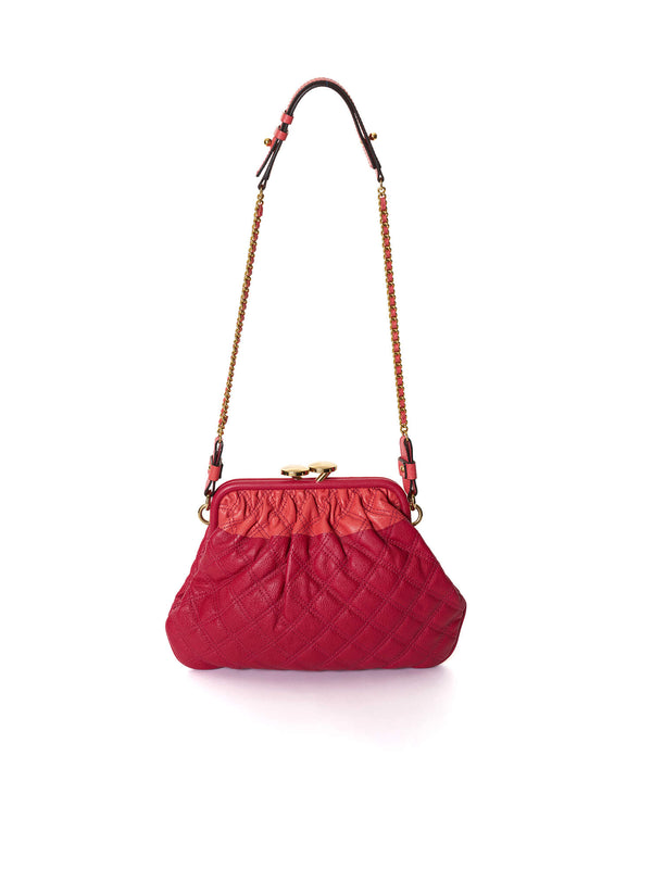 Marc Jacobs Quilted Leather Little Stam Shoulder Bag