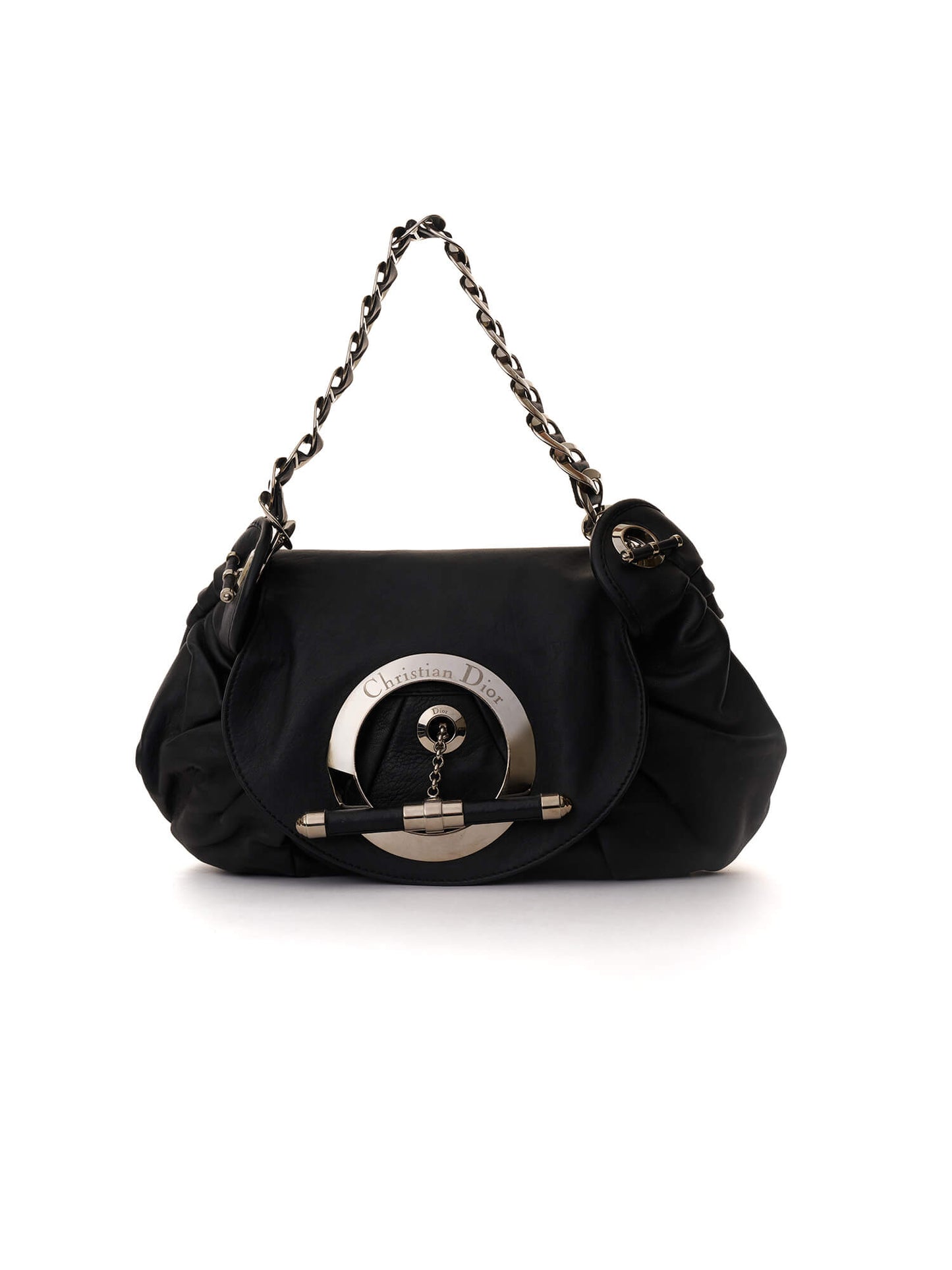 Dior Black Jazz Club leather Shoulder bag