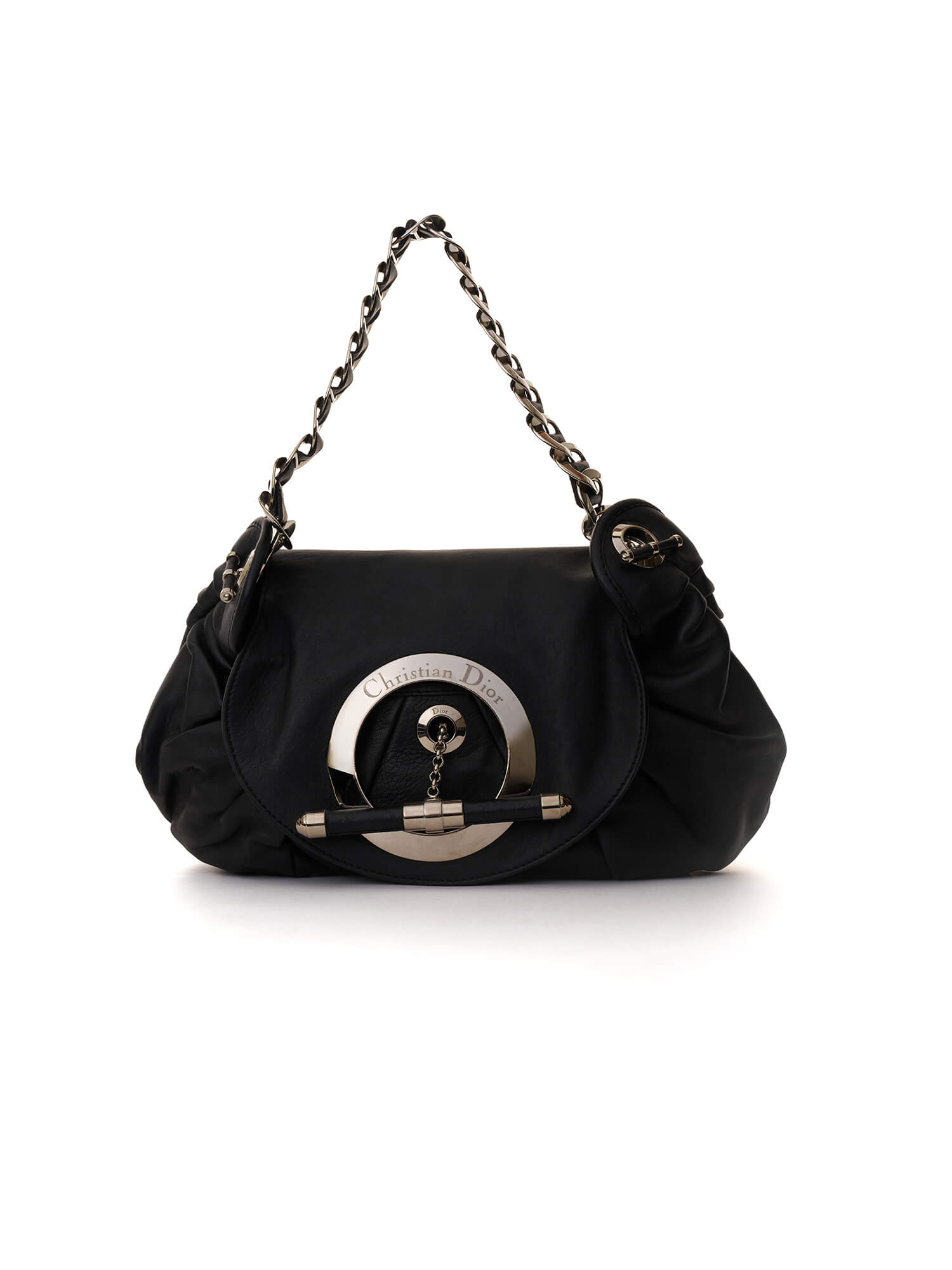 Dior Black Jazz Club leather Shoulder bag