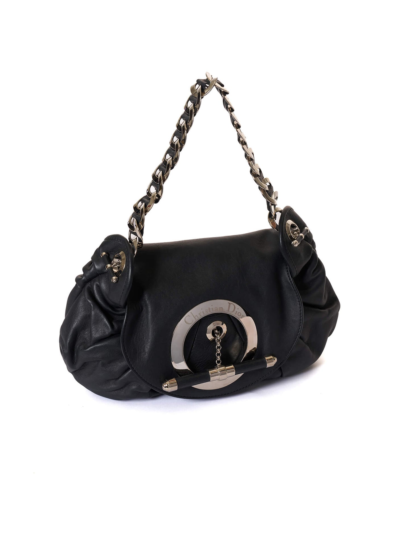 Dior Black Jazz Club leather Shoulder bag