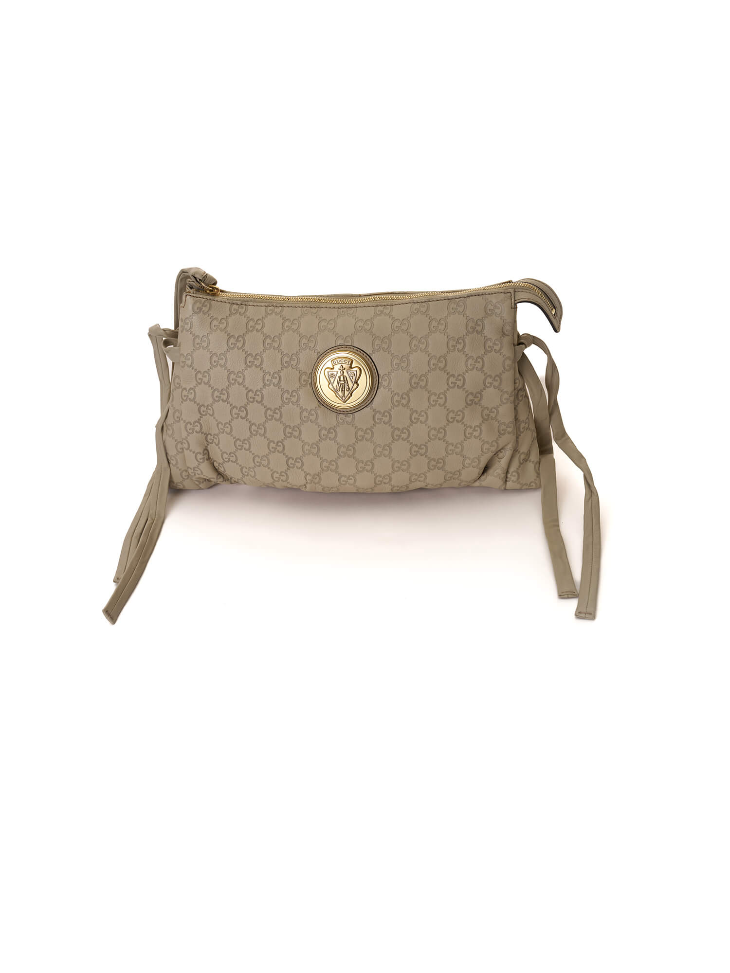 Gucci Ivory GG Hysteria Clutch Bag