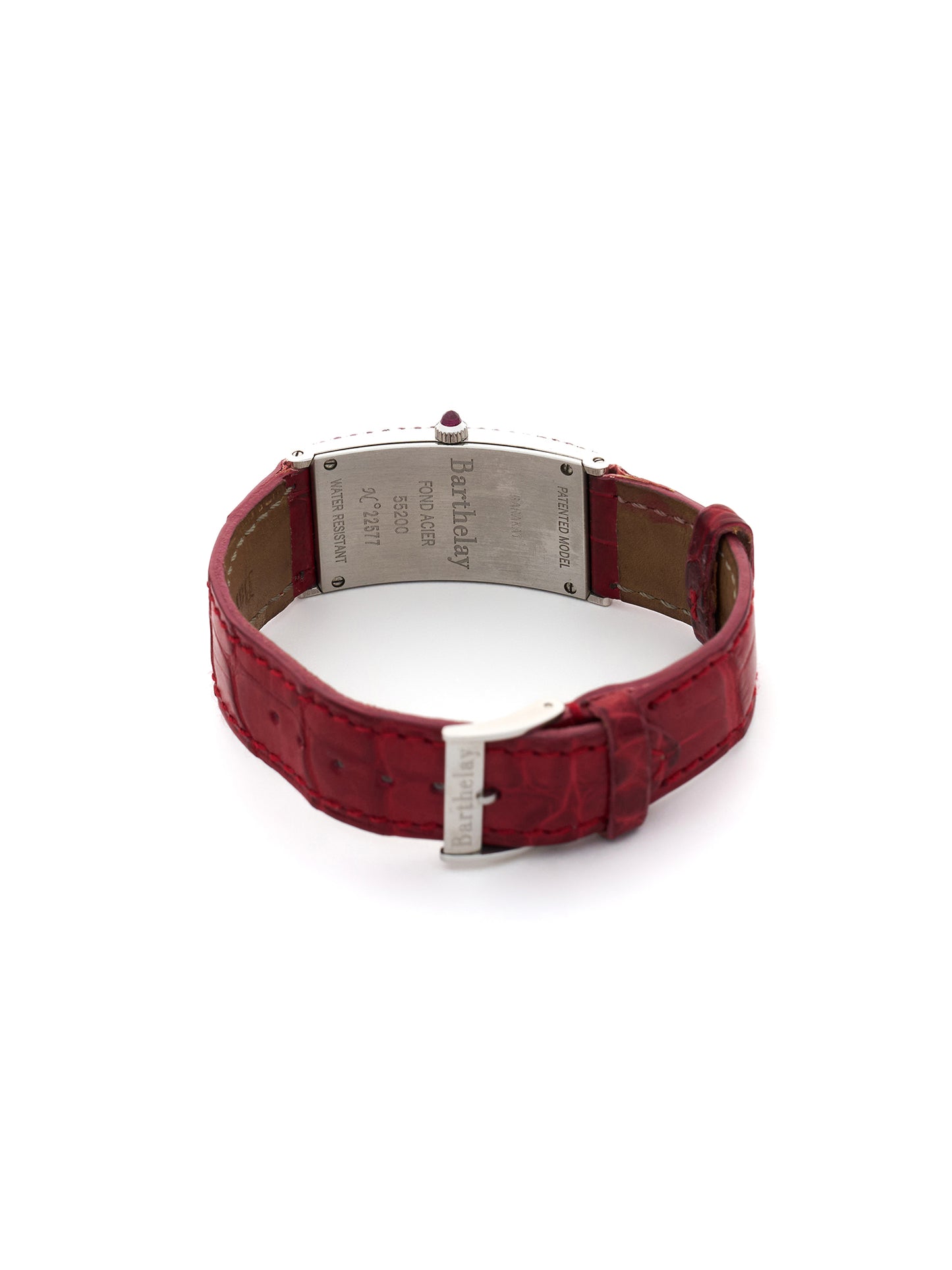 Barthelay Fushias Fond Acier Watch