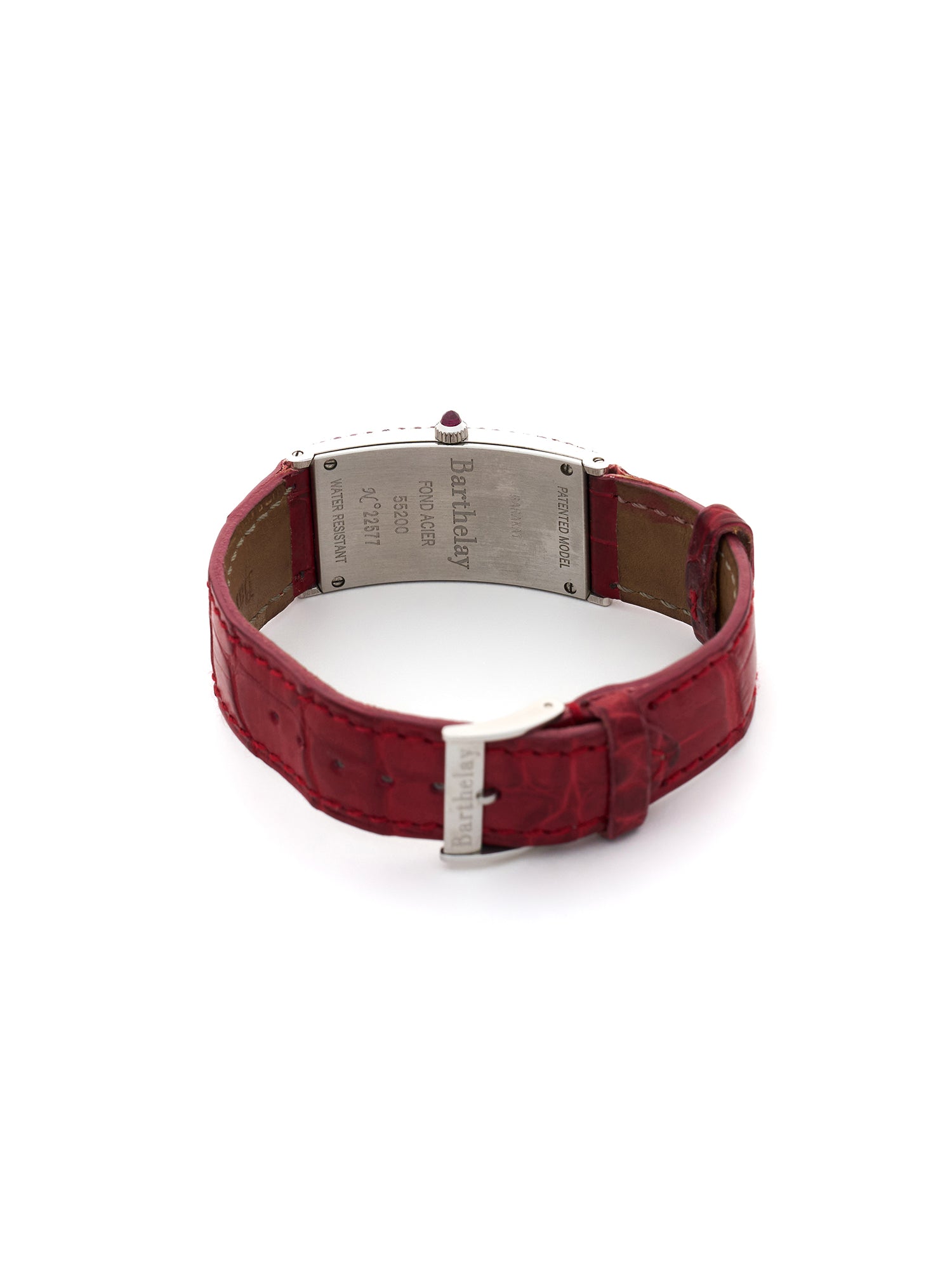 Barthelay Fushias Fond Acier Watch