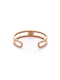 “Flower of Life” Diamond Cuff Bracelet in 18K Rose Gold